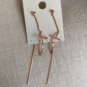 NEW Stylish Cross Dangling earrings